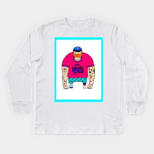 Hey it’s Enas Kids Long Sleeve T-Shirt